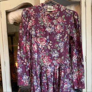 Authentic Laura Ashley mid-knee long sleeve Dress
